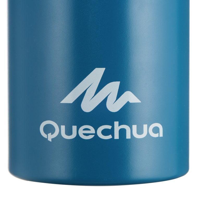 قمقمه آلومینیوم کچوا مدل QUECHUA D 500 آبی گنجایش 1 لیتر