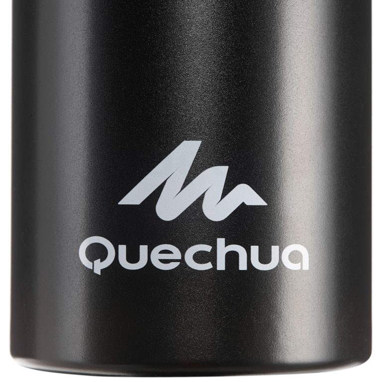 قمقمه آلومینیومی کچوا مدل QUECHUA 500C مشکی گنجایش 1.5 لیتر