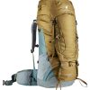 کوله پشتی 10+55 لیتری دیوتر مدل Deuter Aircontact سفالی
