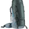 کوله پشتی 10+65 لیتری دیوتر مدل Deuter Aircontact سبز