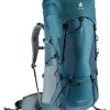 کوله پشتی 10+65 لیتری دیوتر مدل DEUTER LITE سبز آبی