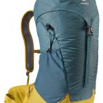 کوله پشتی 30 لیتری دیوتر مدل DEUTER AC LITE 30 کله غازی زرد چوبه ای