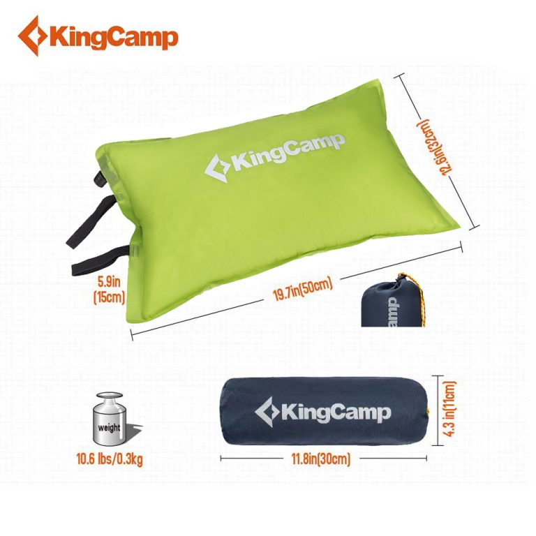 بالش سفری کینگ کمپ مدل KingCamp KM3567 آبی